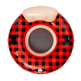 The Plaid River Tube - Adult River Swimming Float
