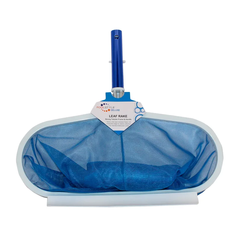 Poolstyle Deluxe Series Tube Frame Squeegee Leaf Rake TN Pools