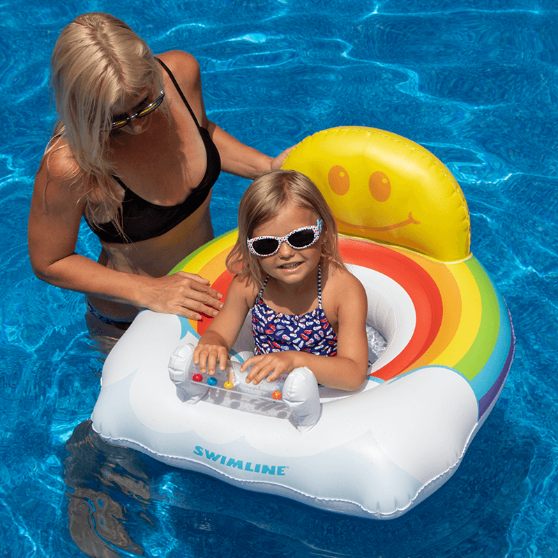 Baby seat swim ring sales