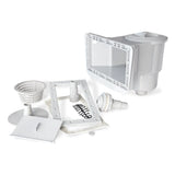 Above Ground 12" Wide Mouth (One-Piece) Skimmer Kit