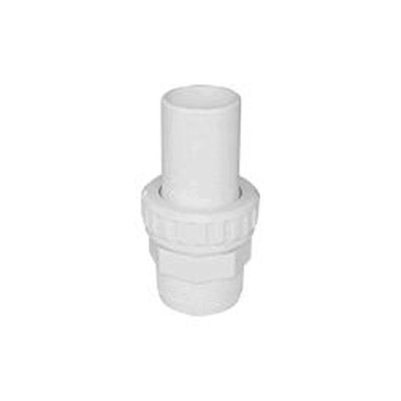1½ Inch ABS Quick Connect THREADED x SLIP ADAPTER