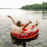 The Plaid River Tube - Adult River Swimming Float