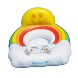 Rainbow Baby Seat Ride-On Pool Float